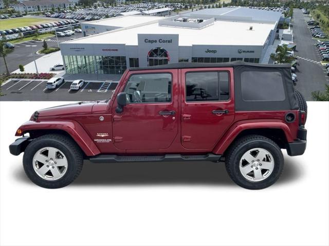 used 2012 Jeep Wrangler Unlimited car, priced at $19,924