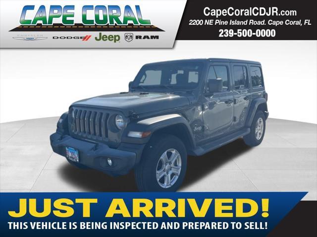 used 2019 Jeep Wrangler Unlimited car, priced at $28,447