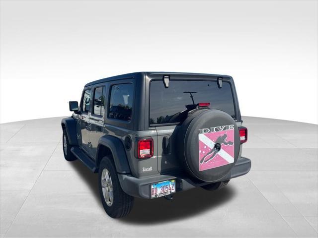 used 2019 Jeep Wrangler Unlimited car, priced at $28,447