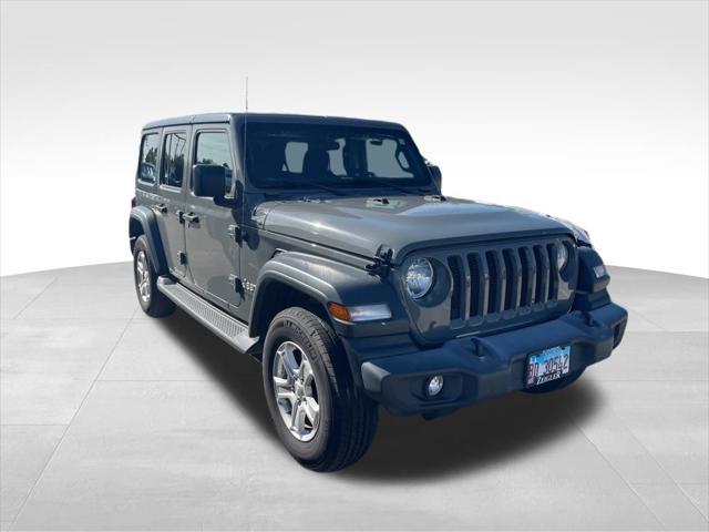 used 2019 Jeep Wrangler Unlimited car, priced at $28,447