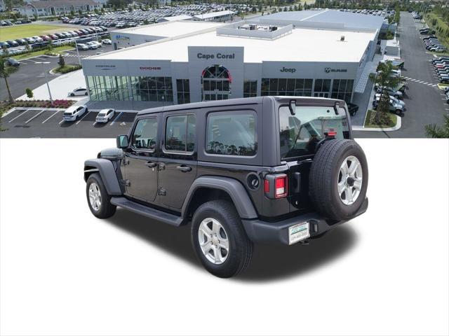 used 2022 Jeep Wrangler Unlimited car, priced at $28,921