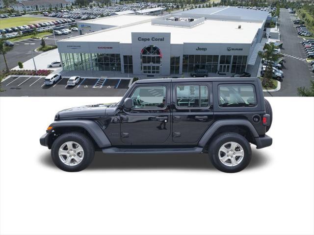 used 2022 Jeep Wrangler Unlimited car, priced at $28,921