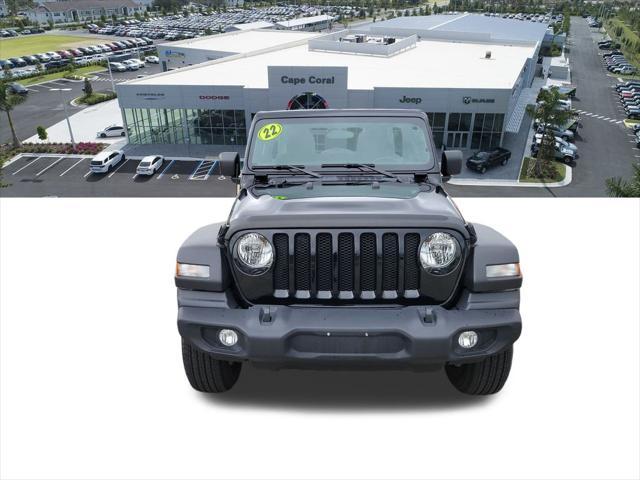 used 2022 Jeep Wrangler Unlimited car, priced at $28,921