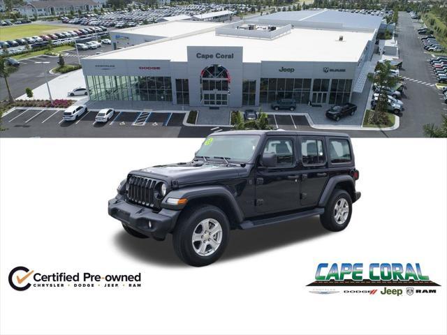 used 2022 Jeep Wrangler Unlimited car, priced at $31,968