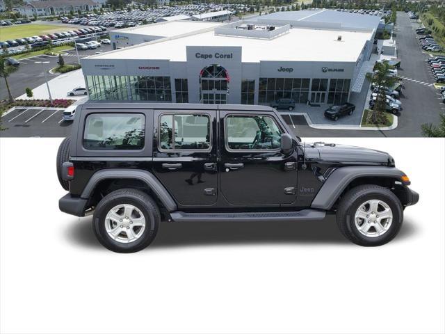 used 2022 Jeep Wrangler Unlimited car, priced at $28,921