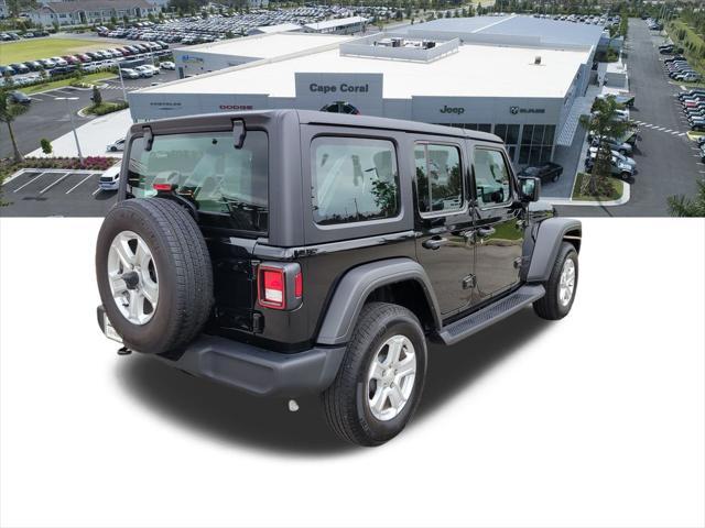 used 2022 Jeep Wrangler Unlimited car, priced at $28,921