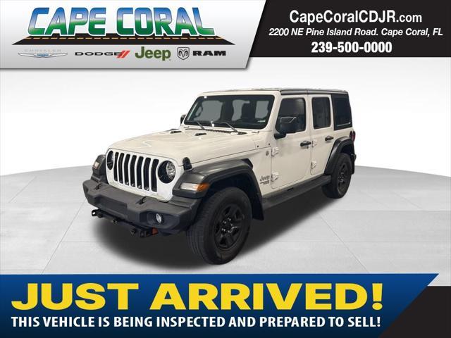 used 2018 Jeep Wrangler Unlimited car, priced at $25,900