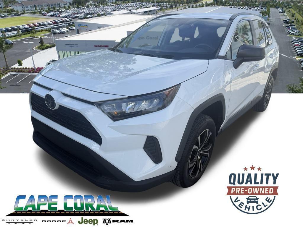 used 2021 Toyota RAV4 car, priced at $17,474