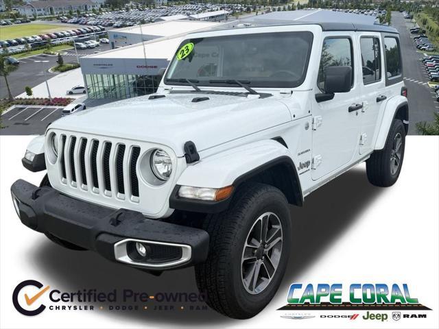 used 2023 Jeep Wrangler car, priced at $34,934