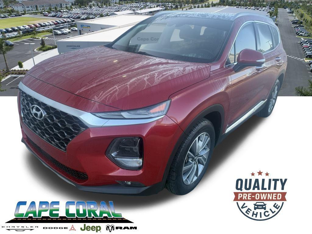 used 2019 Hyundai Santa Fe car, priced at $16,545