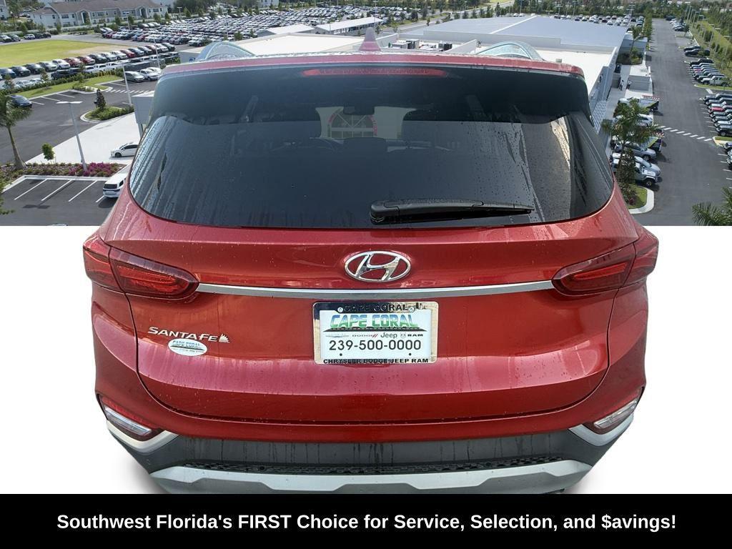 used 2019 Hyundai Santa Fe car, priced at $16,545