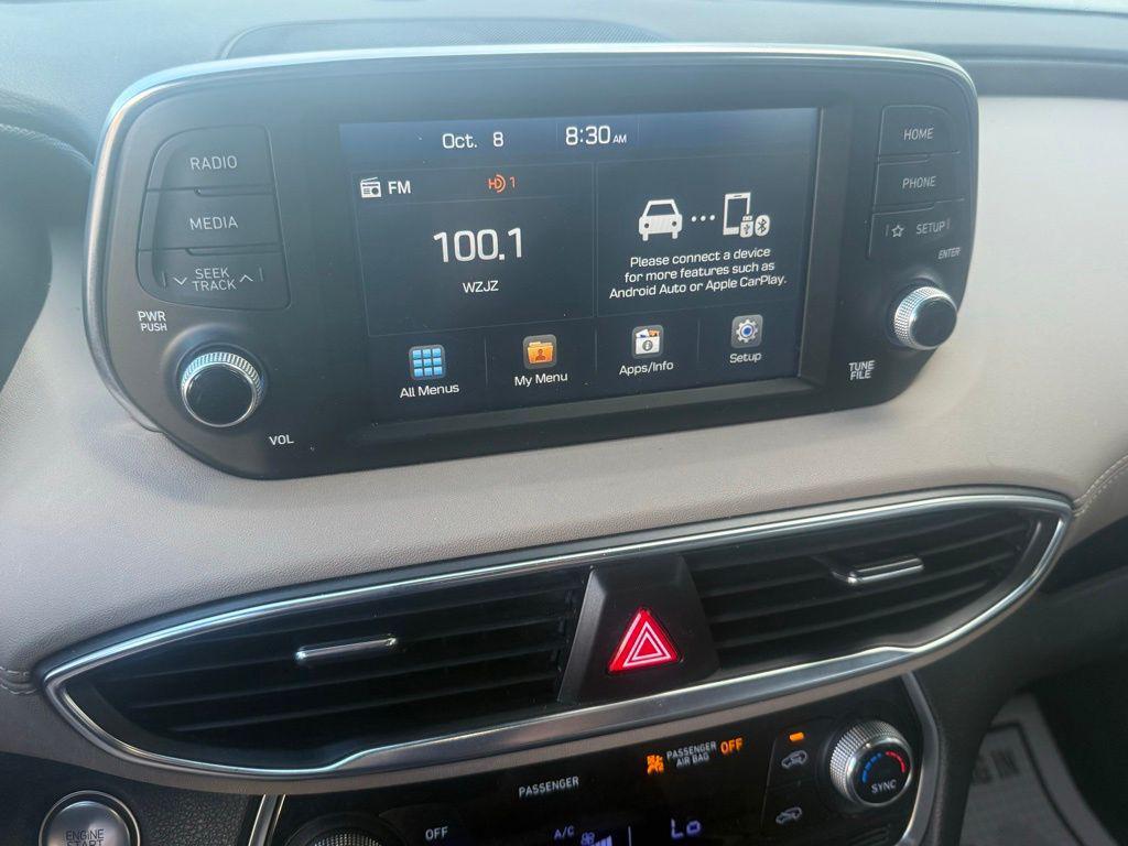 used 2019 Hyundai Santa Fe car, priced at $16,545