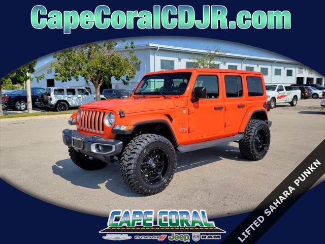 used 2019 Jeep Wrangler Unlimited car, priced at $37,887