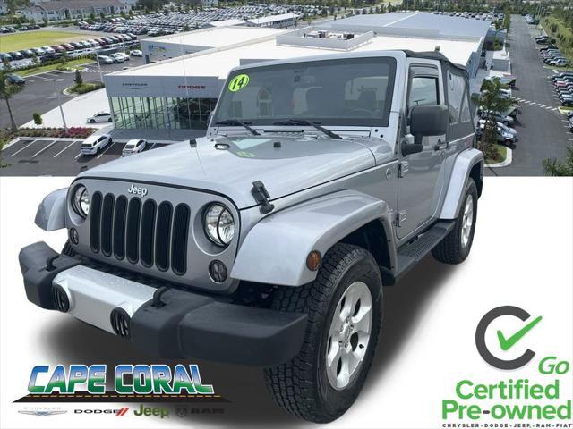 used 2014 Jeep Wrangler car, priced at $20,525