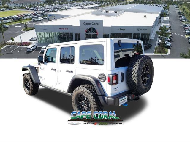 new 2024 Jeep Wrangler 4xe car, priced at $49,526