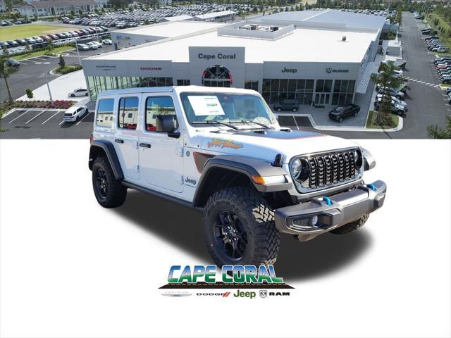 new 2024 Jeep Wrangler 4xe car, priced at $49,526