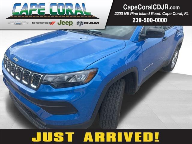 used 2024 Jeep Compass car, priced at $22,015