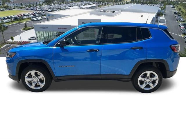 used 2024 Jeep Compass car, priced at $19,541