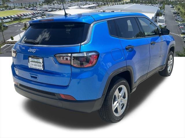 used 2024 Jeep Compass car, priced at $19,541