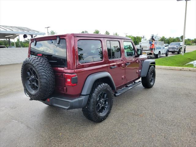 used 2021 Jeep Wrangler Unlimited car, priced at $36,987