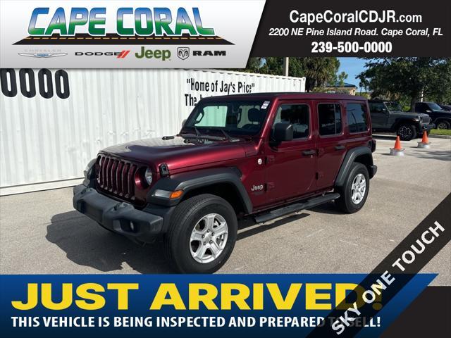 used 2021 Jeep Wrangler Unlimited car, priced at $40,494