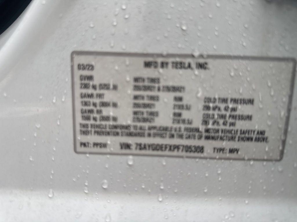 used 2023 Tesla Model Y car, priced at $31,956