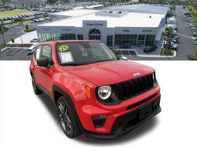 used 2020 Jeep Renegade car, priced at $15,972