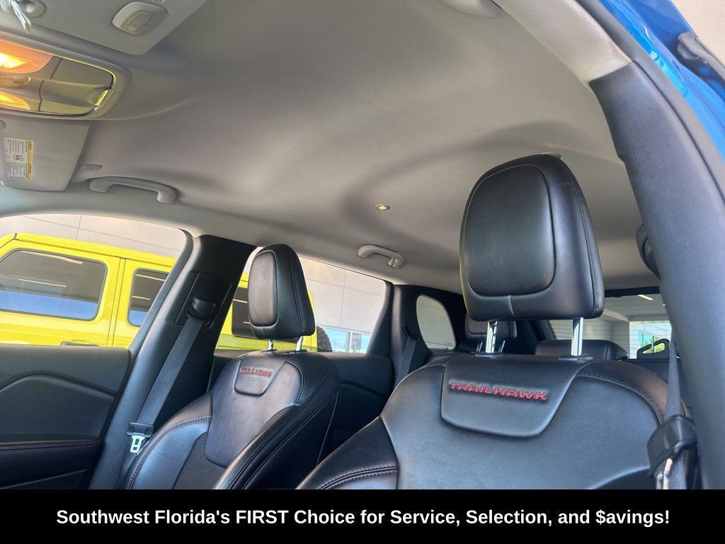 used 2021 Jeep Cherokee car, priced at $17,780