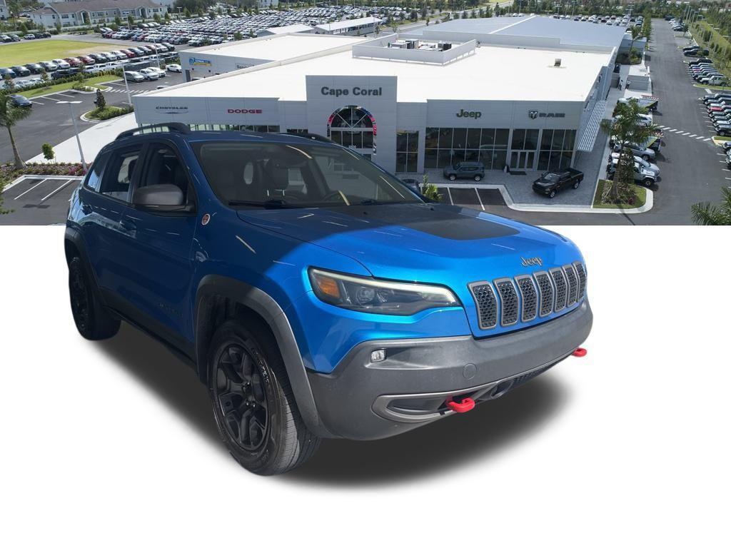 used 2021 Jeep Cherokee car, priced at $17,780