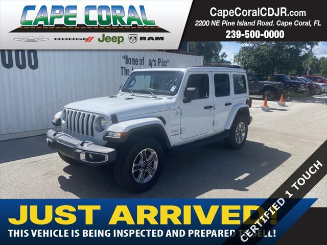used 2020 Jeep Wrangler Unlimited car, priced at $38,987