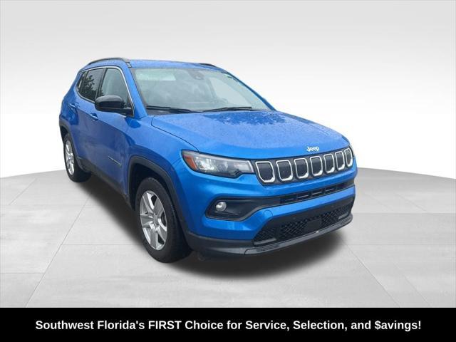 used 2022 Jeep Compass car, priced at $19,445