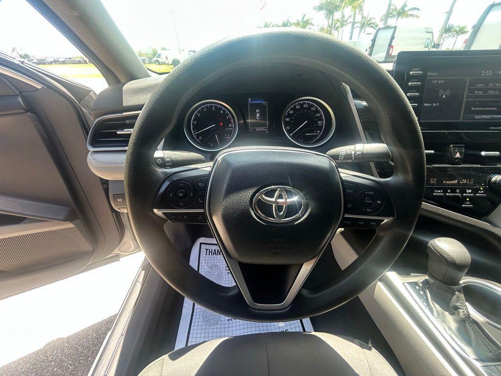 used 2022 Toyota Camry car, priced at $19,522