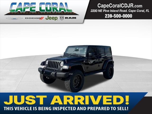 used 2017 Jeep Wrangler Unlimited car, priced at $23,985