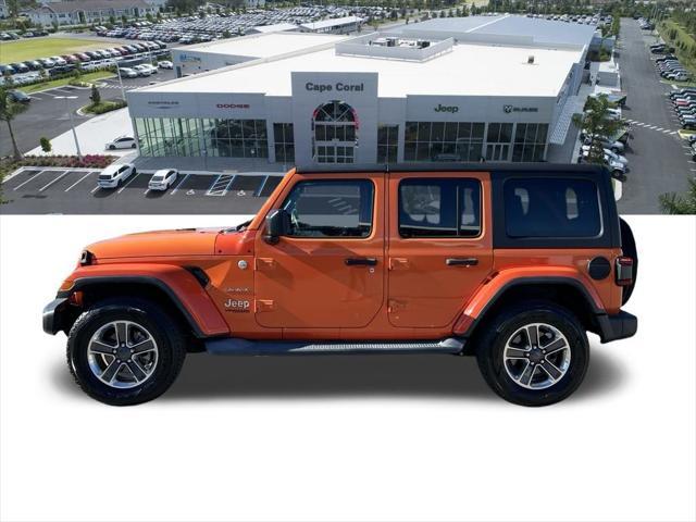 used 2018 Jeep Wrangler Unlimited car, priced at $28,971