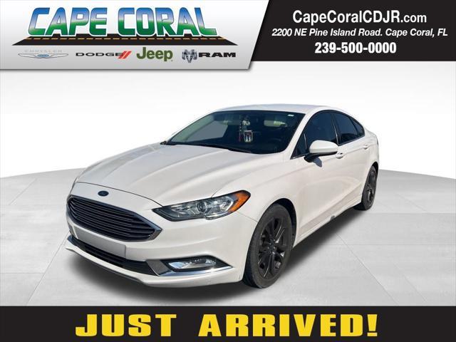 used 2018 Ford Fusion car, priced at $11,665