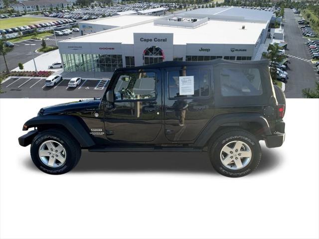 used 2013 Jeep Wrangler Unlimited car, priced at $12,560