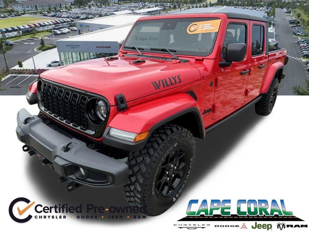 used 2024 Jeep Gladiator car, priced at $39,415