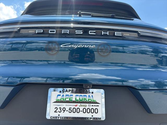 used 2024 Porsche Cayenne car, priced at $87,985