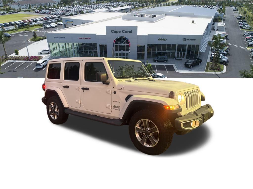 used 2020 Jeep Wrangler Unlimited car, priced at $23,222