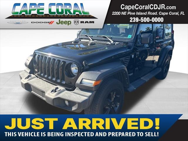 used 2021 Jeep Wrangler Unlimited car, priced at $31,997