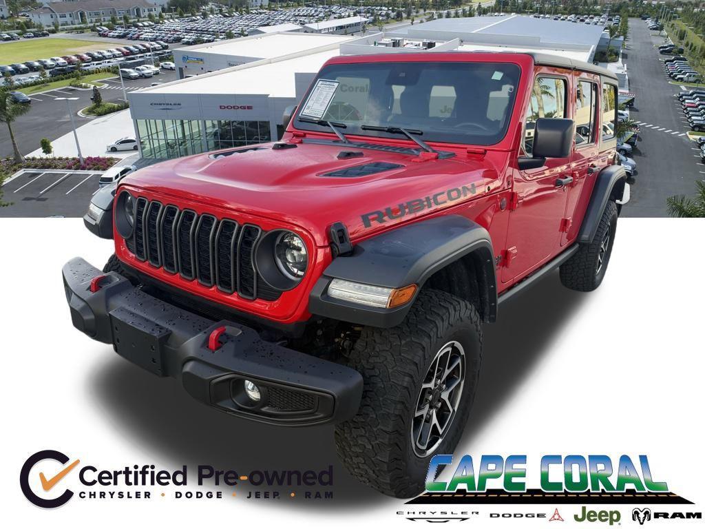 used 2024 Jeep Wrangler car, priced at $39,266