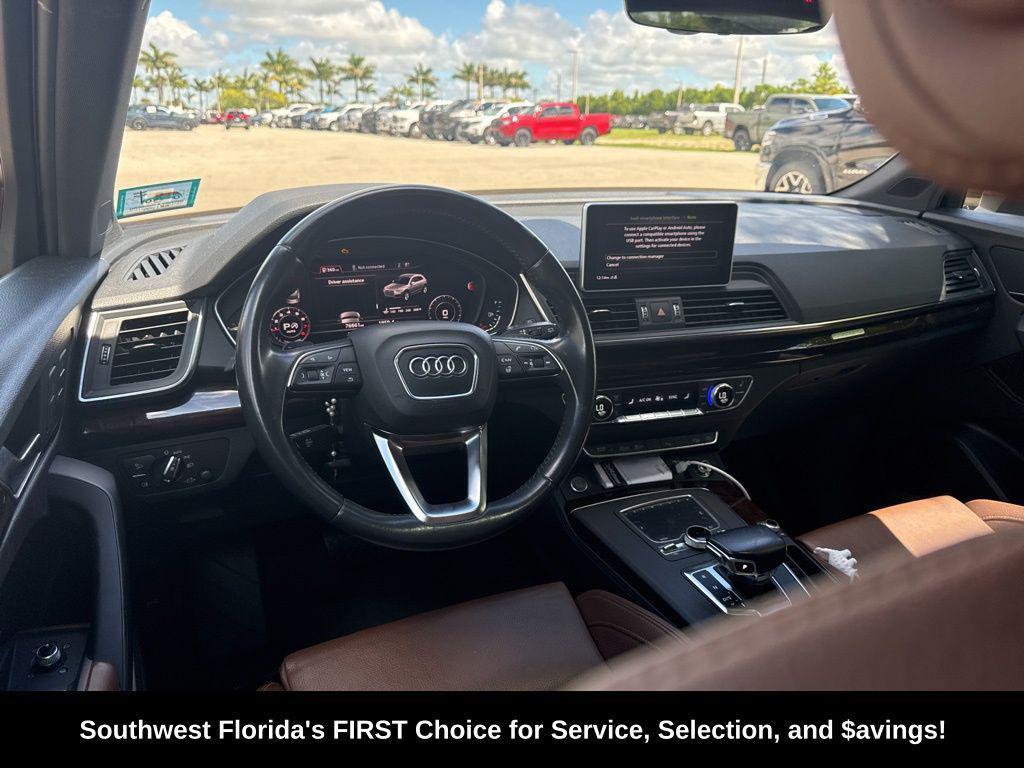 used 2019 Audi Q5 car, priced at $17,420