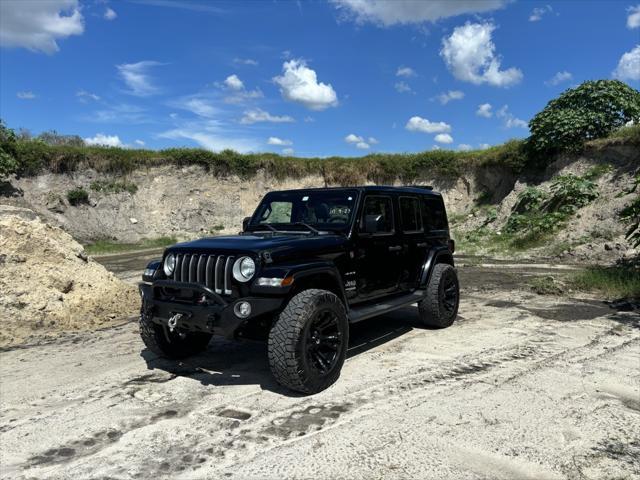 used 2018 Jeep Wrangler Unlimited car, priced at $31,997