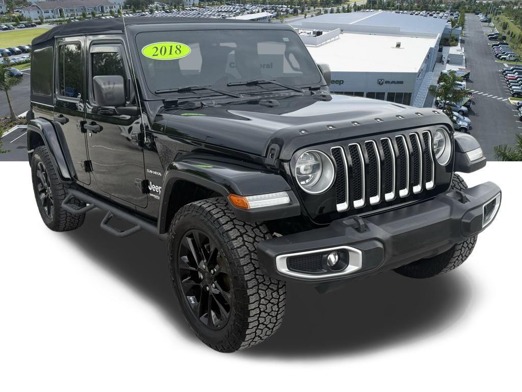 used 2018 Jeep Wrangler Unlimited car, priced at $24,985