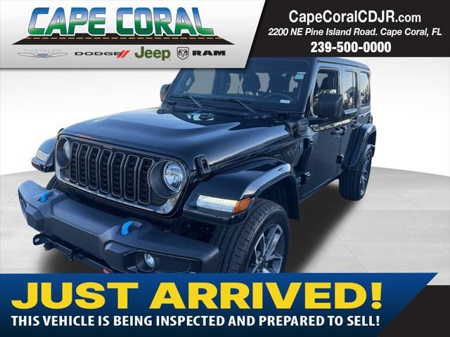 used 2024 Jeep Wrangler 4xe car, priced at $40,899