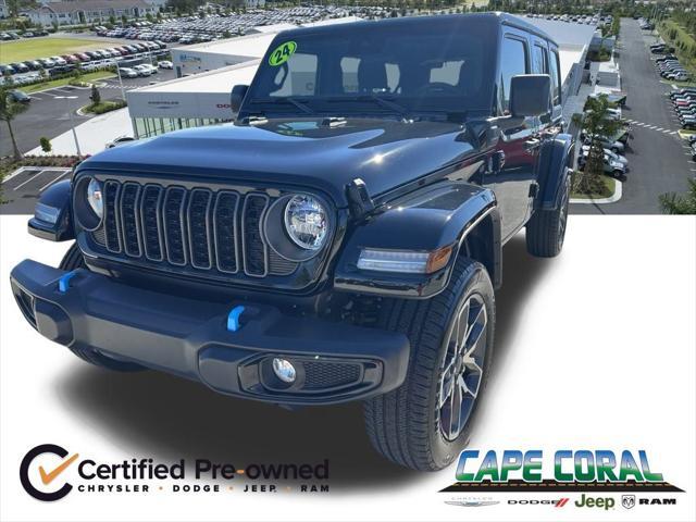 used 2024 Jeep Wrangler 4xe car, priced at $38,960