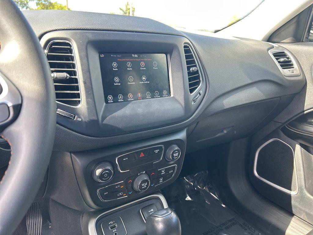 used 2021 Jeep Compass car, priced at $17,235