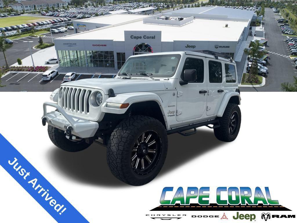 used 2018 Jeep Wrangler Unlimited car, priced at $29,145