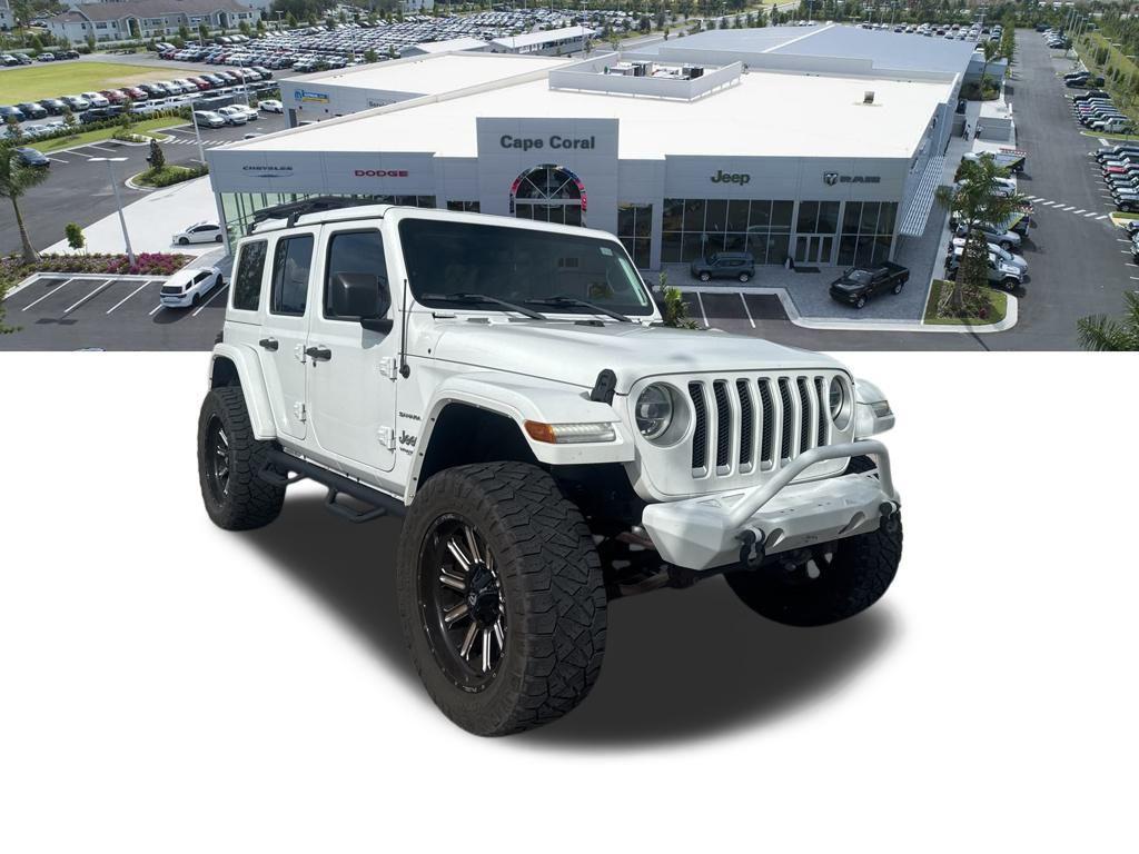 used 2018 Jeep Wrangler Unlimited car, priced at $29,145