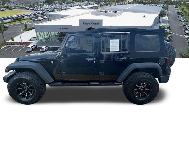 used 2016 Jeep Wrangler Unlimited car, priced at $18,497